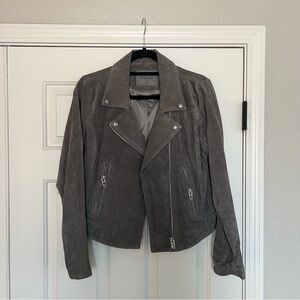 Blank nyc suede moto jacket